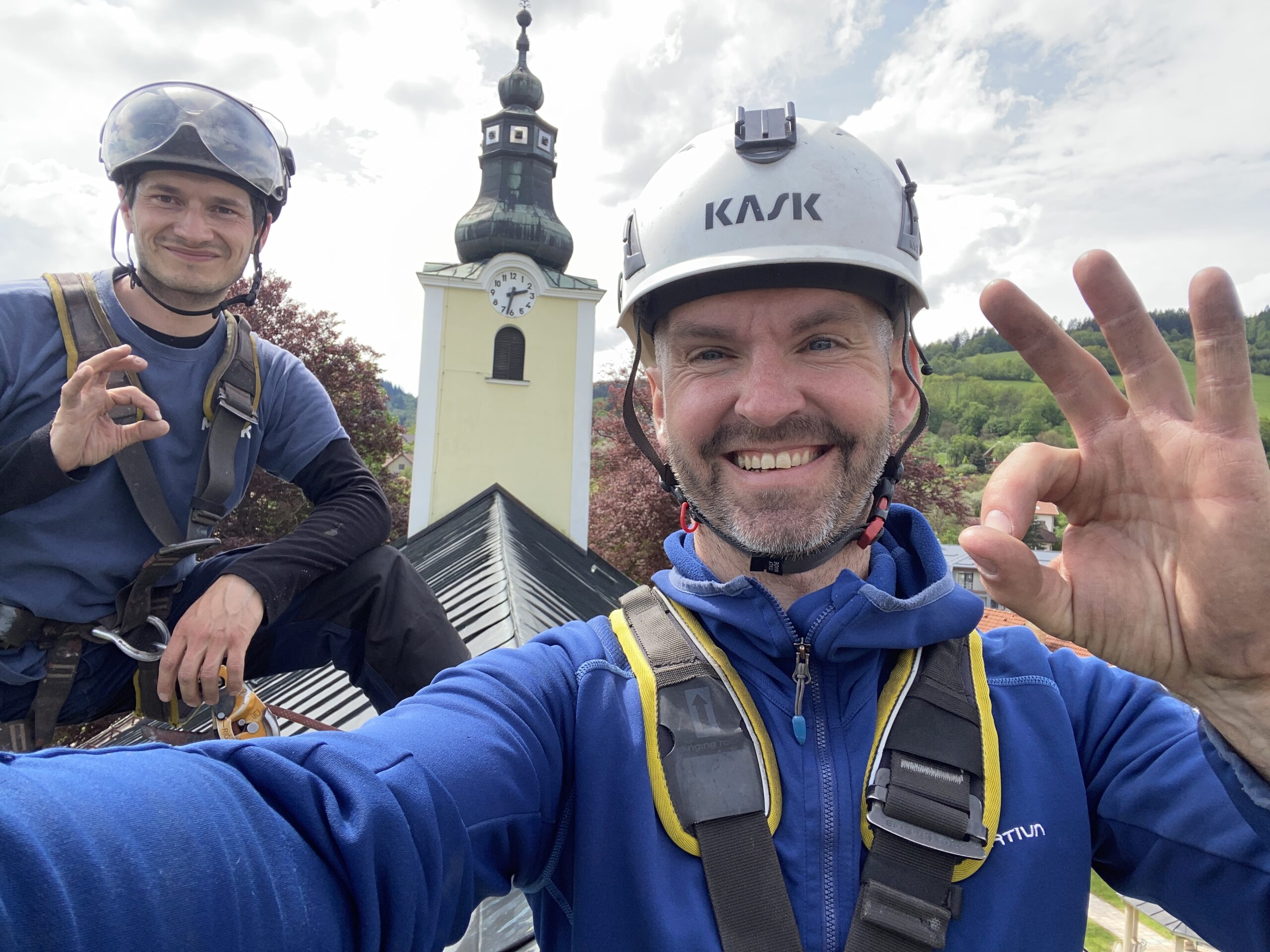 Výškové práce tím MANKI. Slovensko a Žilinský kraj.